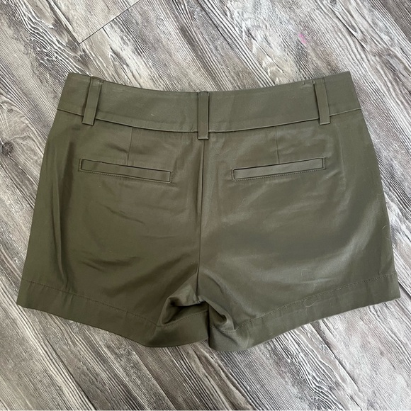 Calvin Klein Olive Chino Shorts - Picture 3 of 5